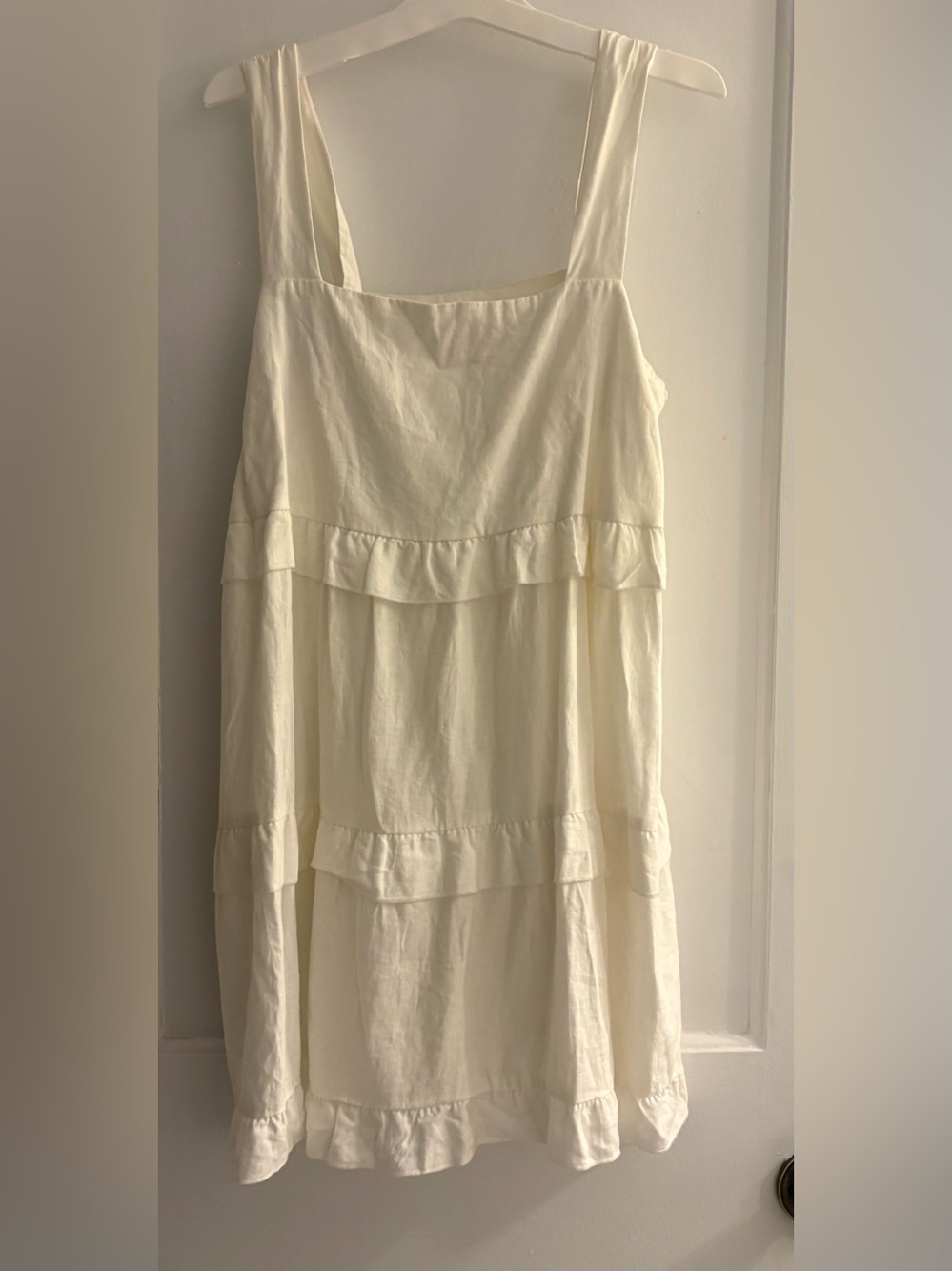 Show Me Your Mumu Napa Mini Dress Linen Blend Size Medium
